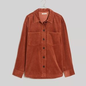 MADEWELL Corduroy Kentwood Oversized Shirt-Jacket